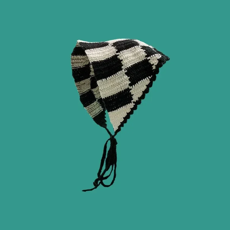 봄 여름 기하학 한국어 수제 크로 셰 뜨개질 중공 삼각 - Headband Summer Knit 리뷰 및 가격