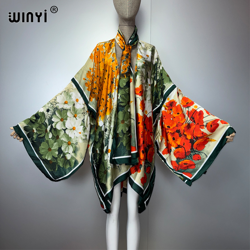 WINYI 여름 kimonosilk 느낌 짧은 카디건  - Cover Up Kaftan 리뷰 및 가격